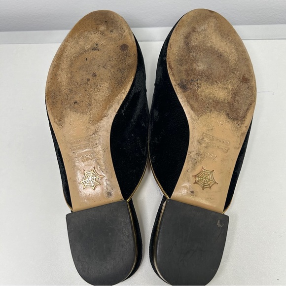 Charlotte Olympia size 36.5 Velvet kitty 🐈⬛ flat/slippers - Picture 9 of 13